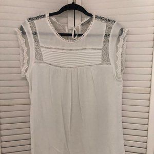 White Lacey Blouse